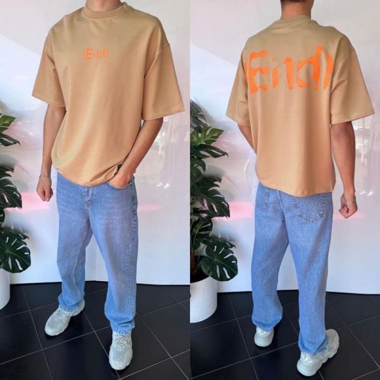 Купить Футболка i8denim 1999 beige на obuv-plus.com.ua