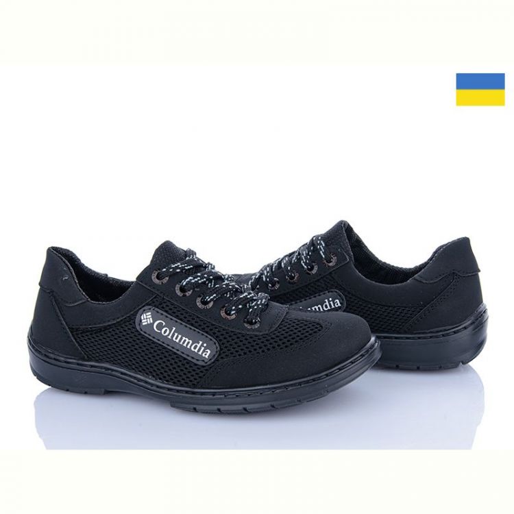 Купить Кроссовки Львов База Ankor КР5 сітка чор-сірий на obuv-plus.com.ua