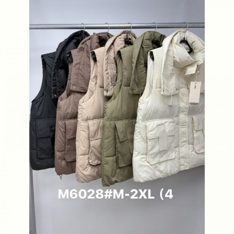 Купить Жилетка Jacket M6028 black на obuv-plus.com.ua