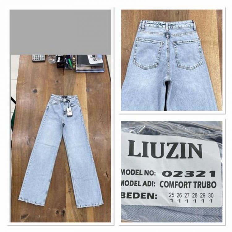 Купить Джинсы Maxim Jeans 02321 l.blue на obuv-plus.com.ua