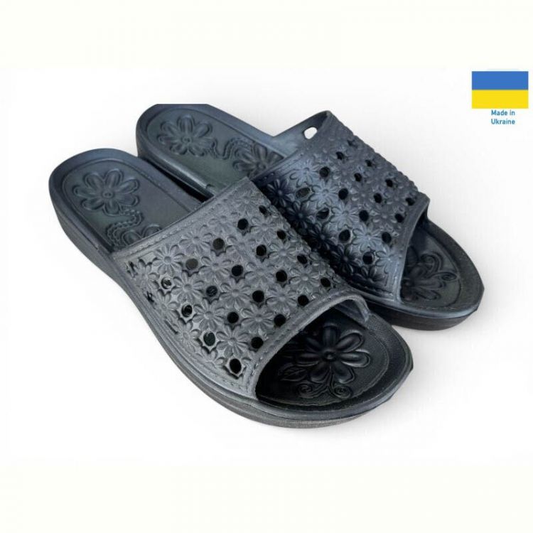 Купить Шлепанцы Krok С19 чорний на obuv-plus.com.ua
