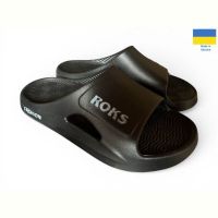 Купить Шлепанцы Roksol 511-010 чорний на obuv-plus.com.ua