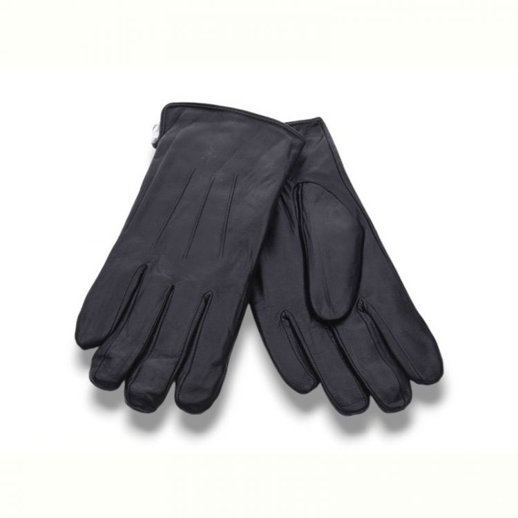 Купить Перчатки КОРОЛЕВА 0542 шк-кролик black на obuv-plus.com.ua