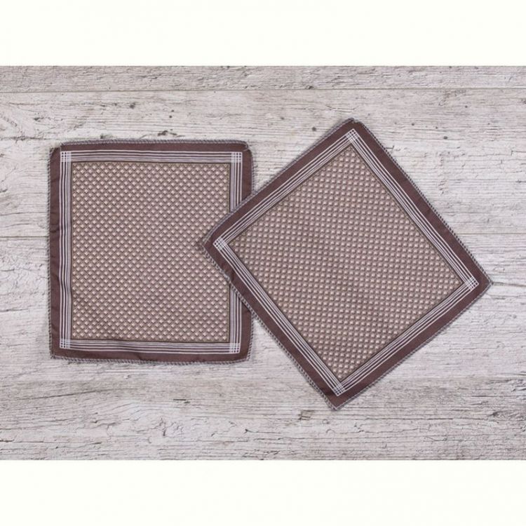 Купить Носовой платок Shawls S012-17 brown на obuv-plus.com.ua