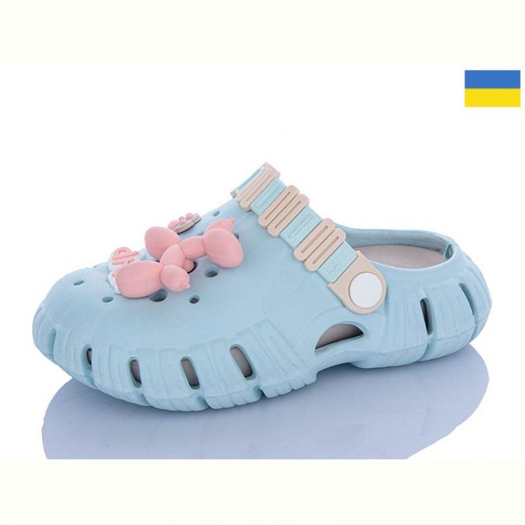 Купить Кроксы Gipanis Гіпаніс Д012 бірюзовий на obuv-plus.com.ua