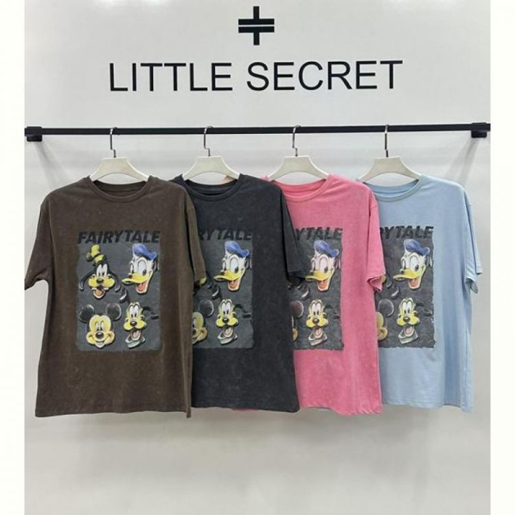 Купить Футболка Little Secret 500052 l.blue на obuv-plus.com.ua