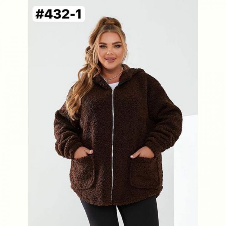 Купить Куртка Romeo life 432-1 brown на obuv-plus.com.ua