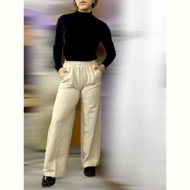 Купить Штаны спорт Mary Brand MB151 beige на obuv-plus.com.ua