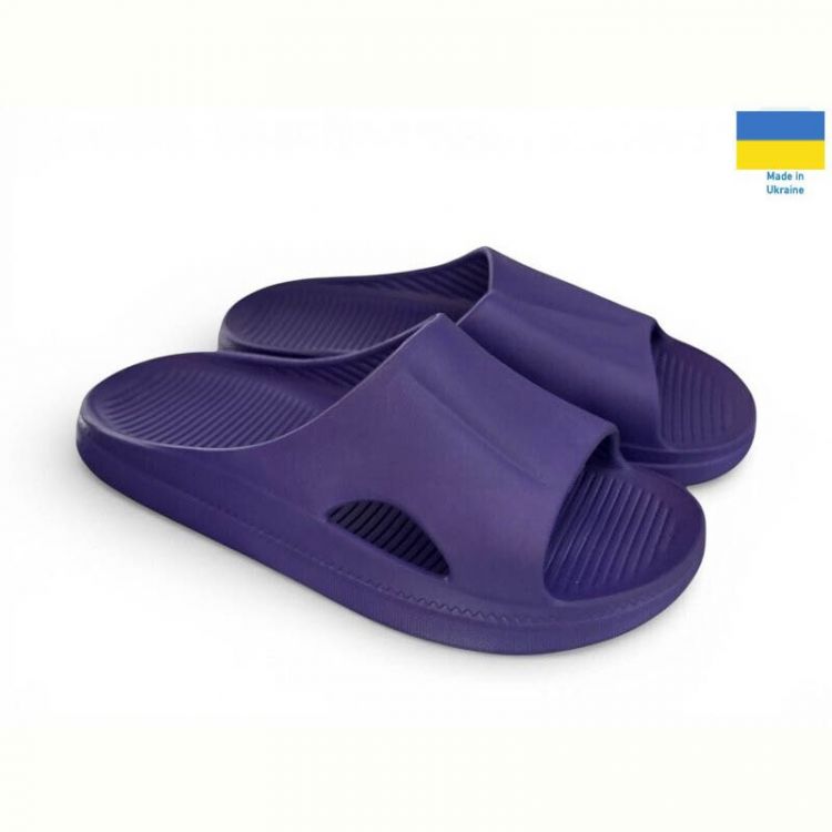 Купить Шлепанцы Roksol 510-274 фіолетовий на obuv-plus.com.ua