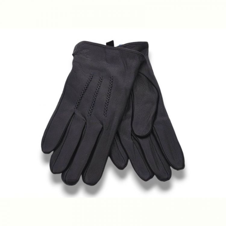 Купить Перчатки КОРОЛЕВА 0539B шк-олень вовна black на obuv-plus.com.ua