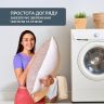 Купить Подушка для сна 50х70 см Double Chamber двухкамерная IDEIA двухсторонняя искусственный пух серо белая на obuv-plus.com.ua