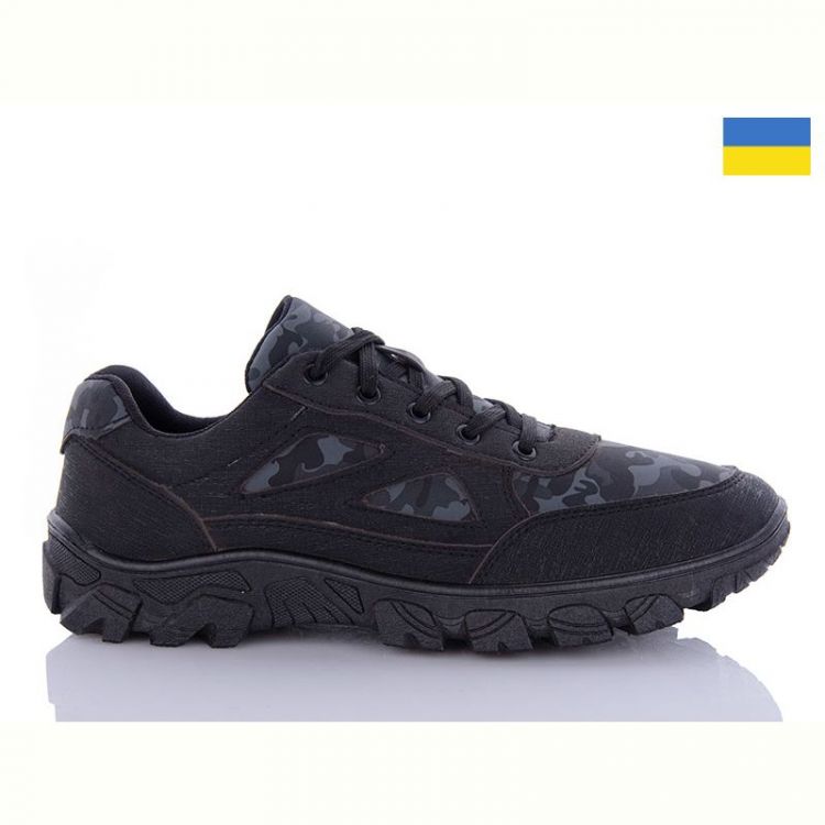 Купить Кроссовки Львов База 050 чорний-хакі на obuv-plus.com.ua