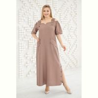Купить Платье Romeo life RL1003 beige на obuv-plus.com.ua