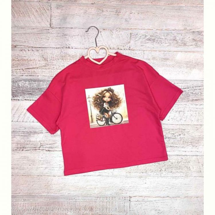 Купить Футболка LiMa kids LM37 crimson на obuv-plus.com.ua