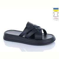 Купить Шлепанцы Garti 0174 чорний шк. на obuv-plus.com.ua