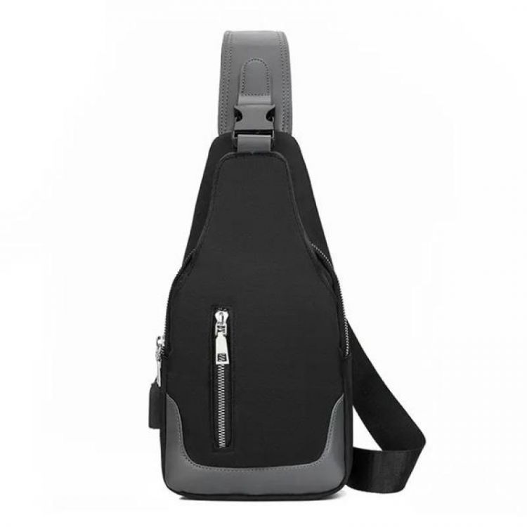 Купить Бананка Fashion Bag PD288-3 black-grey на obuv-plus.com.ua