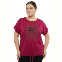 Купить Футболка FSN 2757 wine на obuv-plus.com.ua