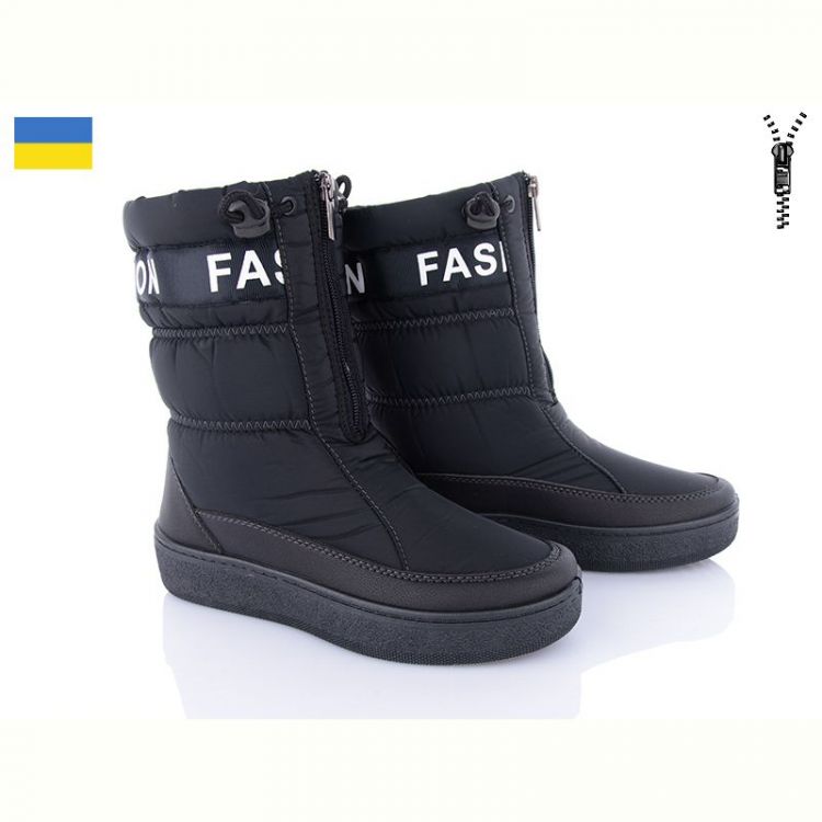 Купить Дутики Paolla 246 чорний на obuv-plus.com.ua