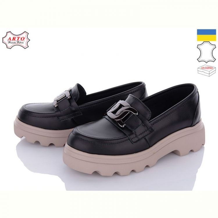 Купить Туфли Arto 356 чорний-к на obuv-plus.com.ua