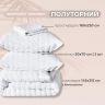 Купить Комплект постельного белья полуторный Cloud Dream IDEIA жатка, в подарочной упаковке белый на obuv-plus.com.ua