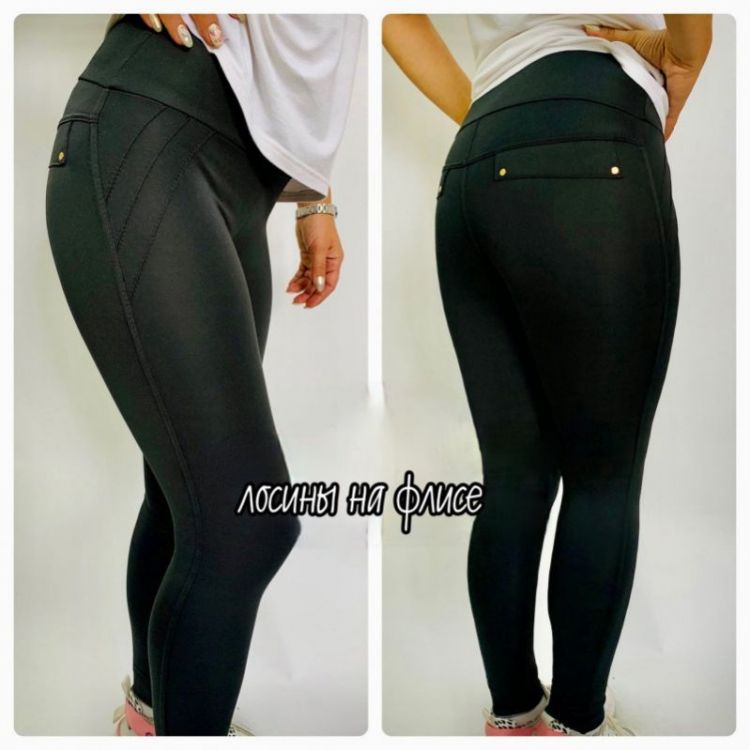 Купить Лосины Sport style 704 black на obuv-plus.com.ua