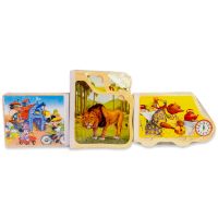 Купить Дерев'яна книга пазл 5301 на obuv-plus.com.ua
