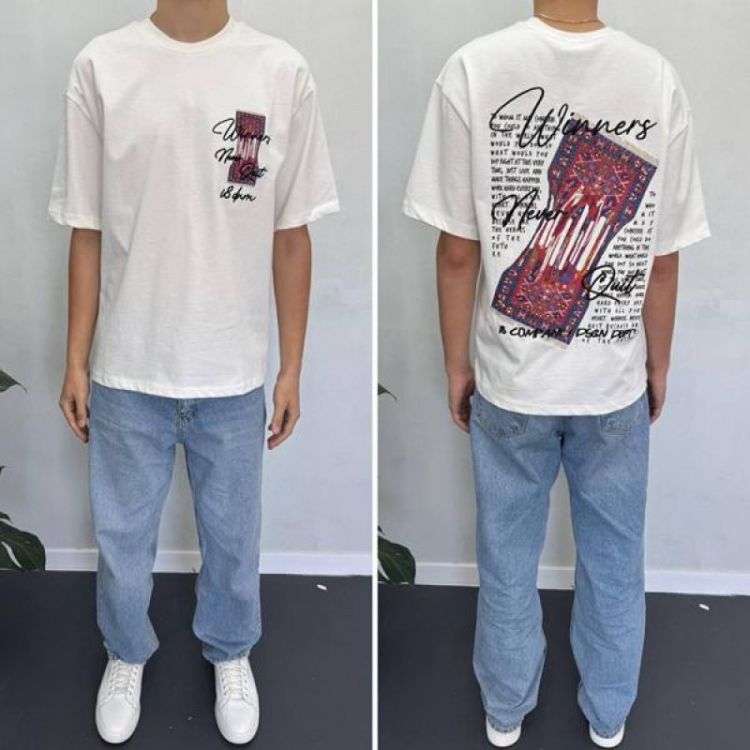 Купить Футболка i8denim 90579 white на obuv-plus.com.ua