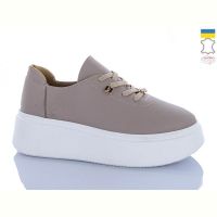 Купить Кроссовки Garti 4090 беж шкіра на obuv-plus.com.ua
