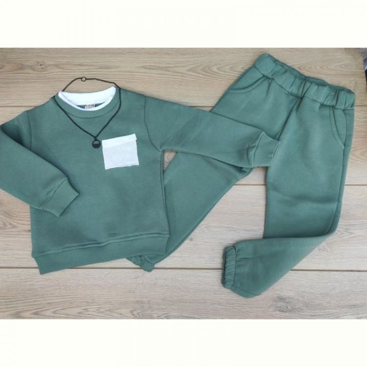 Купить Костюм Emir kids 537 green на obuv-plus.com.ua