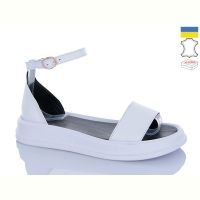 Купить Босоножки Garti 0183 білий шкіра на obuv-plus.com.ua
