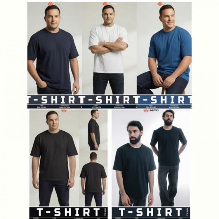 Купить Футболка Samo 5113 white на obuv-plus.com.ua
