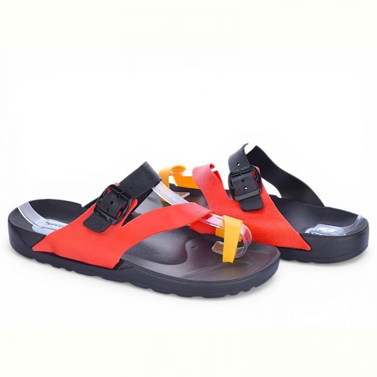 Купить Шлепанцы JIBUKANG A01-2468 red на obuv-plus.com.ua