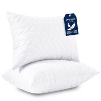 Купить Набор подушек 2 шт 50×70 Breeze IDEIA стеганый чехол на молнии, искусственный пух, гипоаллергенная подушка на obuv-plus.com.ua