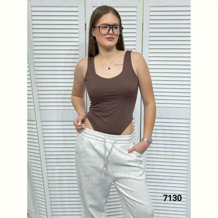 Купить Боди MMC clothes 7130 brown на obuv-plus.com.ua