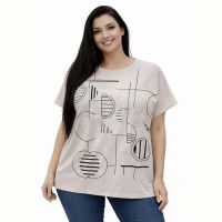Купить Футболка Elena&Vika 26008 l.beige на obuv-plus.com.ua