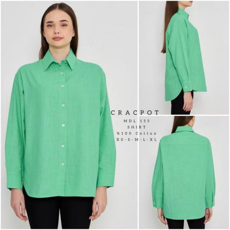 Купить Рубашка Maxim Jeans 155 green на obuv-plus.com.ua