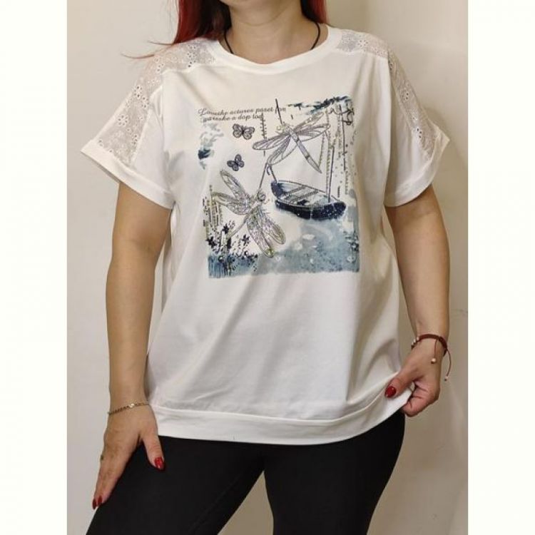 Купить Футболка Kosta KS108 white на obuv-plus.com.ua