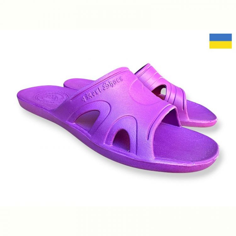 Купить Шлепанцы Rai Shoes 22-11 бузковий на obuv-plus.com.ua