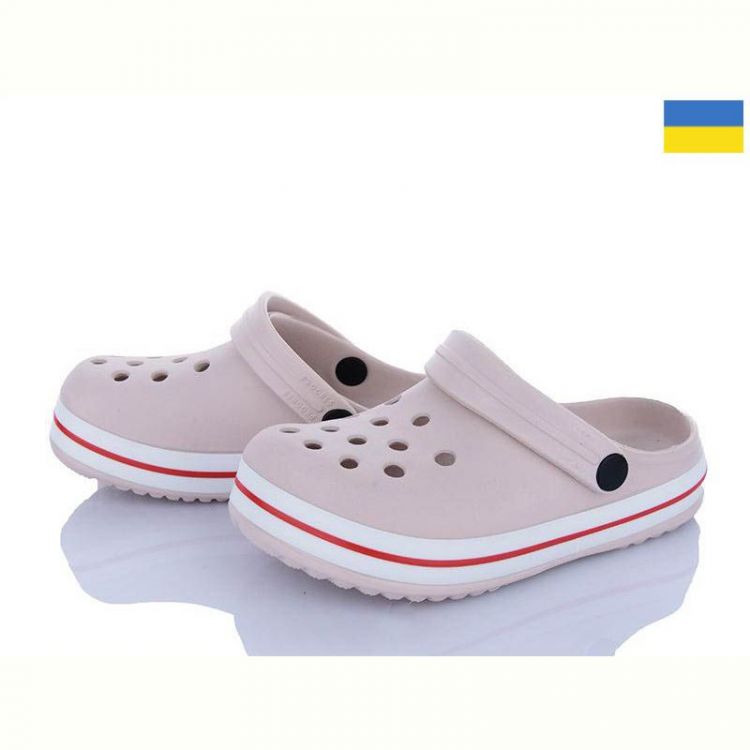 Купить Кроксы Golden Lion 309 бежевий на obuv-plus.com.ua