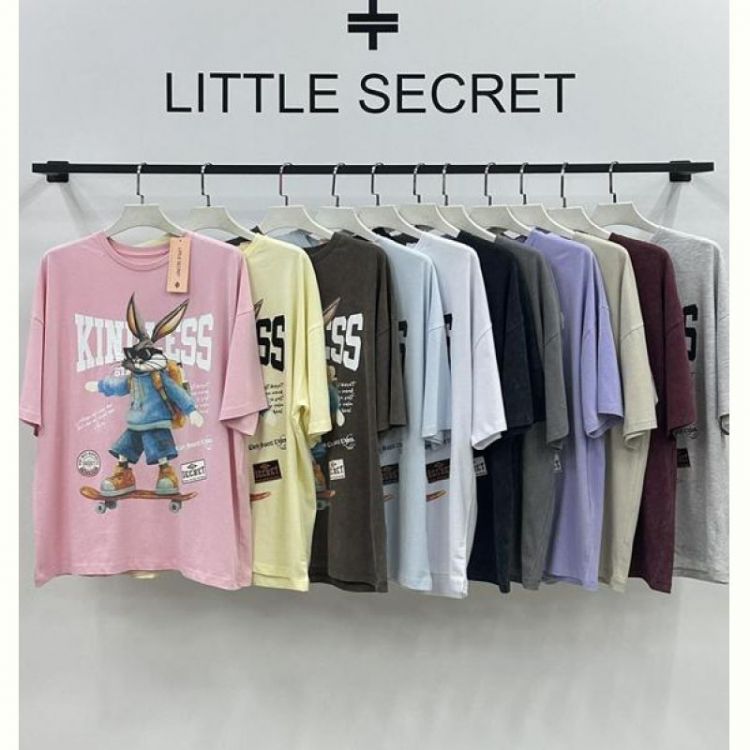 Купить Футболка Little Secret 500455 yellow на obuv-plus.com.ua