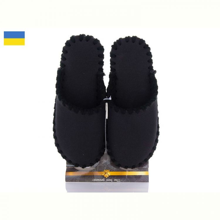 Купить Тапочки Vends 21-308 чорний на obuv-plus.com.ua