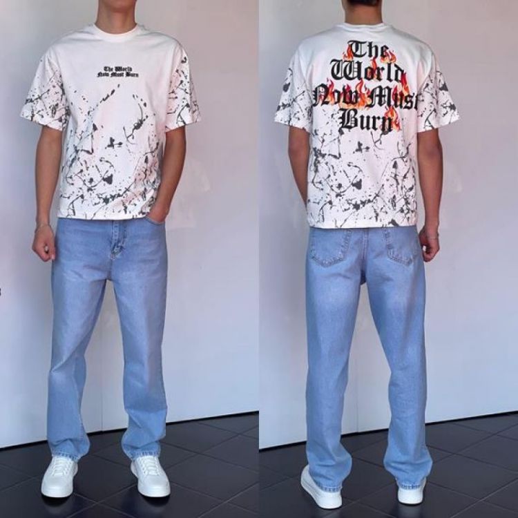 Купить Футболка i8denim 2199 white на obuv-plus.com.ua
