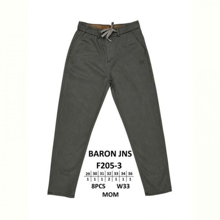 Купить Штаны Baron Jeans F205-3 khaki на obuv-plus.com.ua