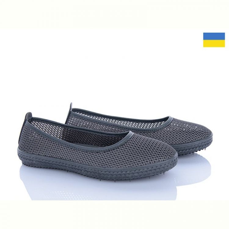 Купить Балетки Львов База Paolla Б8 сірий на obuv-plus.com.ua