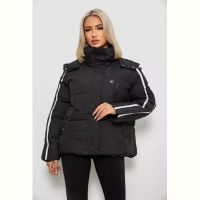 Купить Куртка Seven Group 866 black на obuv-plus.com.ua