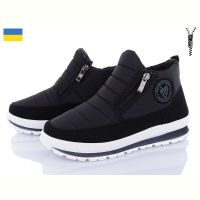 Купить Ботинки Львов База B&R Е22 дві змійки чорний бп на obuv-plus.com.ua