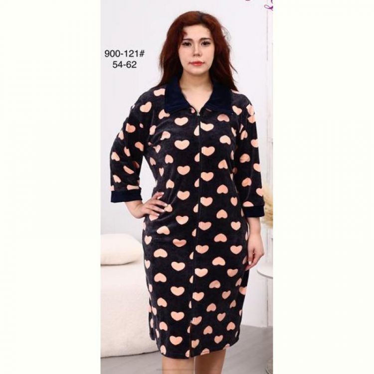 Купить Халат Fili Wear 900-121 d.grey на obuv-plus.com.ua