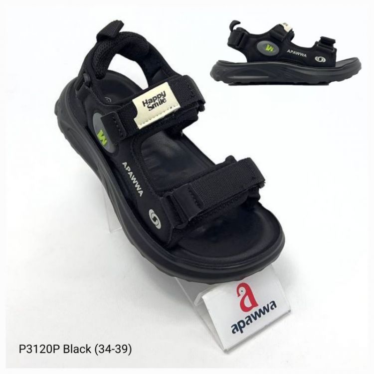 Купить Босоножки Apawwa ApB-P3120P black на obuv-plus.com.ua