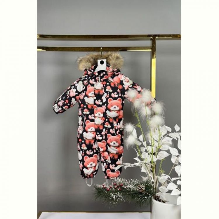 Купить Комбинезон Delfinka 8-403 black на obuv-plus.com.ua