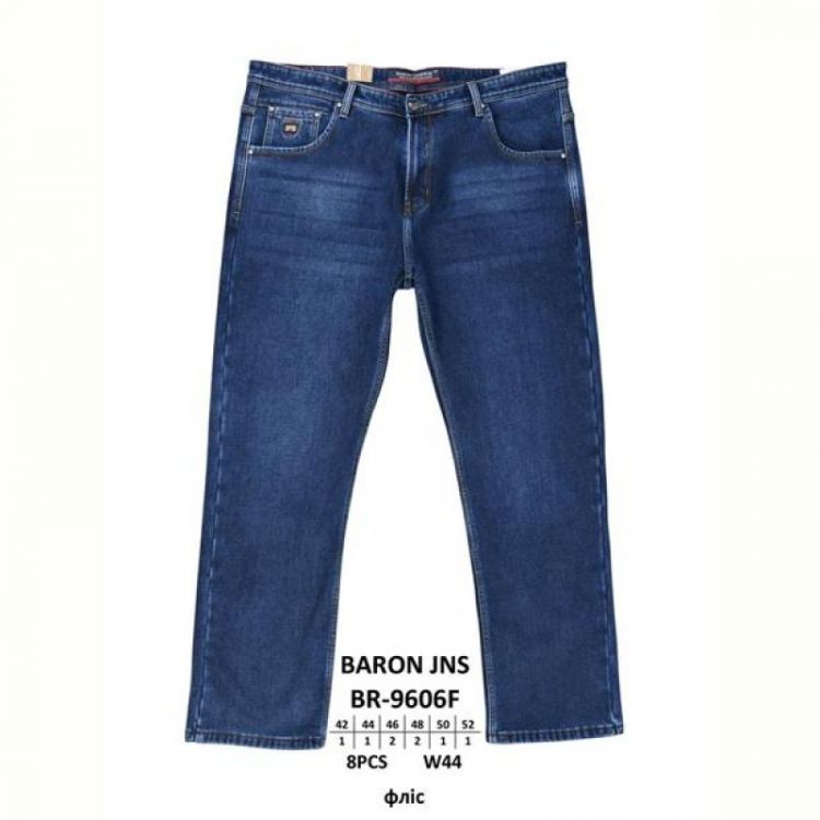 Купить Джинсы Baron Jeans BR9606F blue на obuv-plus.com.ua
